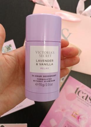 Новинка! дезодорант премиум без алюминия lavender vanilla victoria's secret виктория сикрет вікторія сікрет оригинал1 фото