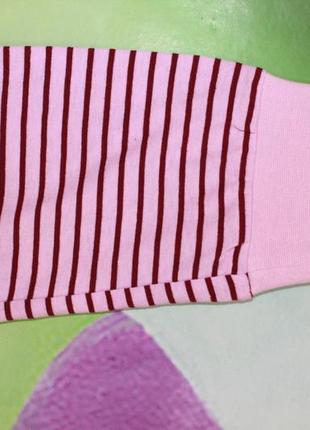 Піжама для дівчинки рожева полосата george5 фото