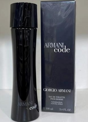 Тестер чоловічий giorgio armani armani code (джорджіо армані код) 100 мл