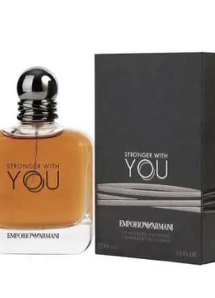 Чоловіча туалетна вода giorgio armani emporio armani stronger with you 100 мл