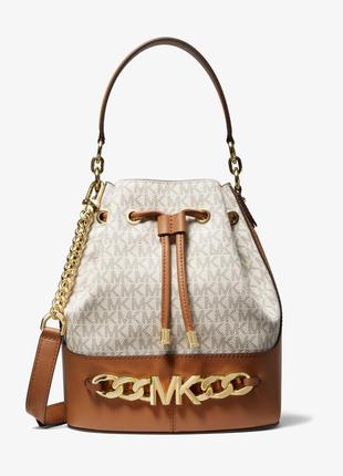 Середня сумка з логотипом devon bucket bag michael kors оригинал