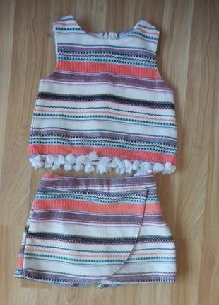 Фирменный комплект matalan малышке 5 лет состояние отличное