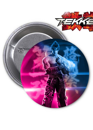 Значок badge game гра tekken залізний кулак