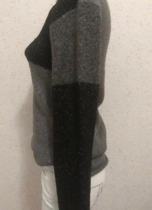 Шерстяной свитер (24%шерсти) /размер l/12.10 фото