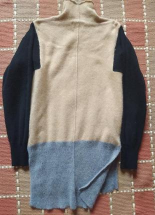 Кашемір 💯 процентів светр ззаду подовжений3 фото