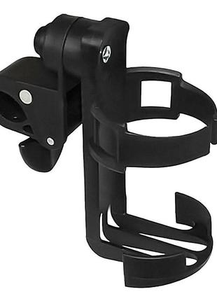 Підстаканник для коляски універсальний base lelik, тримач для пляшечки з поворотним механізмом 360°7 фото