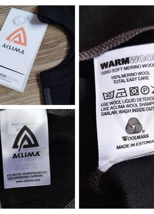 Балаклава aclima 100 % меринос woolmark унисекс6 фото