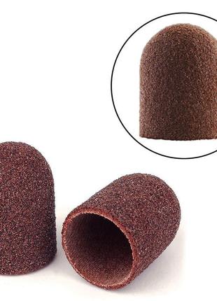 Песочные колпачки для педикюра разноцветные № 5*11 80#/120#/180#(3 вида образивнности )