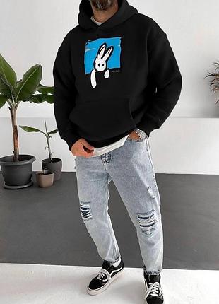 Чоловічий худі на флісі 3