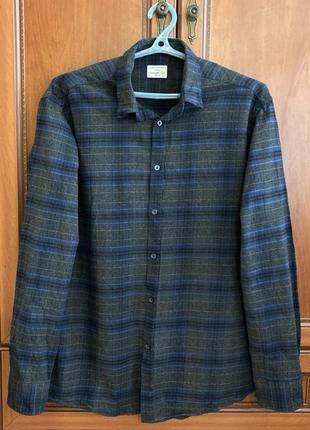 Рубашка в клетку handcrafted goods quality garment shirt клеточку