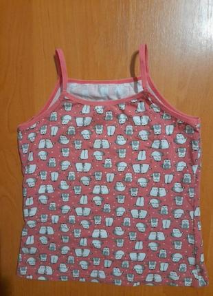 Майка трикотажна стрейчева