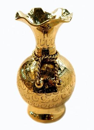 Ваза жовтий метал індія