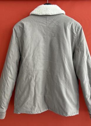 Topman оригинал мужская тёплая куртка шерпа размер s б у6 фото