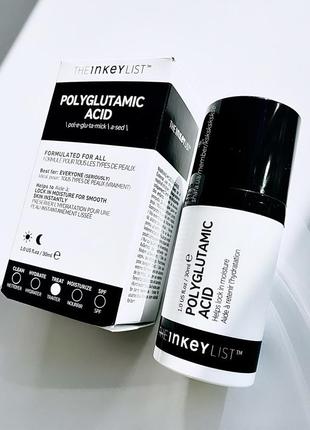 Увлажняющая сыворотка the inkey list polyglutamic acid serum 30 ml