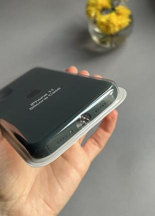 Чохол на iphone 11 з захищеним низом silicone case чохол для айфон з закритим низом2 фото
