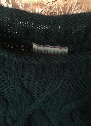 Коасивый шерстяный свитер marks & spenser4 фото