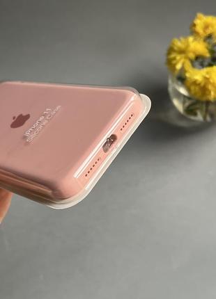 Чохол на iphone 11 з захищеним низом silicone case чохол для айфон з закритим низом2 фото