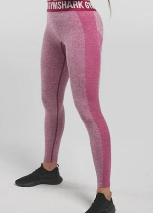 Женские лосины леггинсы тайтсы gymshark flex low rise leggings