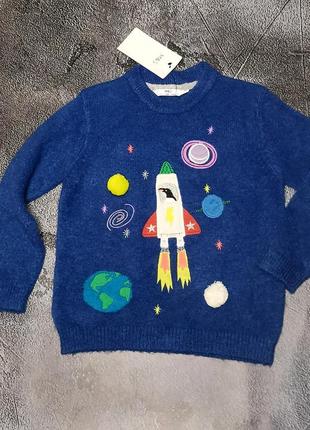 Теплый свитер кофта