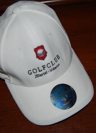 Кепка австрийского гольф клуба golf club zillertal - uderns, оригинал, до 62 см.1 фото