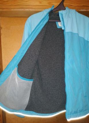 Куртка на флисе lands end (на рост152-158mm )1 фото