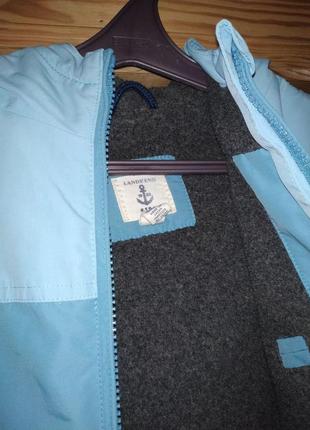 Куртка на флисе lands end (на рост152-158mm )4 фото