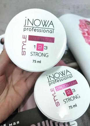 Моделюючий гель-павутинка сильної фіксації jnowa professional style stretch gum