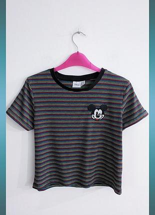 Футболка вкорочена primark disney