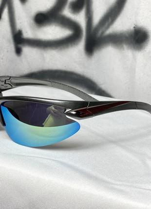 Очки треккинговые солнце защитные вело очки 2022 очки разноцветные с разноцветными линзами2 фото