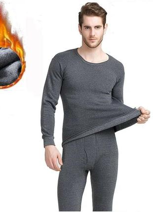 Фирменный мужской термокомплект на флисе long johns usa,термобелье4 фото