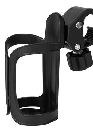 Підстаканник для коляски model a-1 lelik™, тримач зі знімним кріпленням та поворотним механізмом3 фото