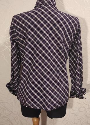 Рубашка в клетку от gerry weber4 фото