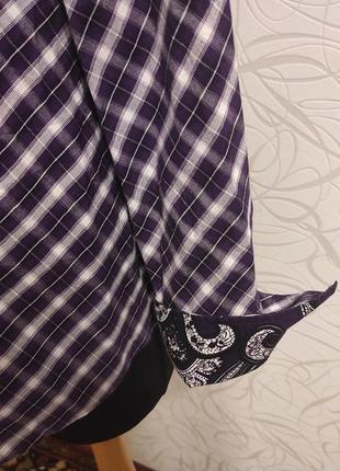 Рубашка в клетку от gerry weber5 фото