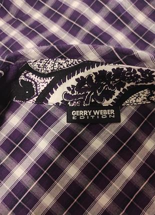 Рубашка в клетку от gerry weber7 фото