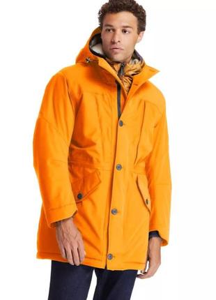 Зимова куртка timberland heritage ecoriginal dryvent orange m1 фото
