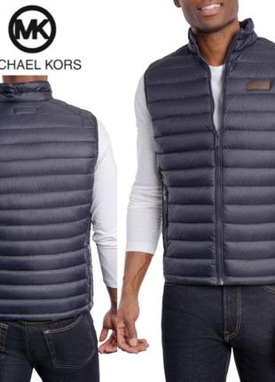 Стьобаний жилет athens quilted puffer vest michael kors