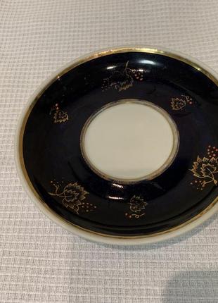 Блюдце кобальт калина (довбиш)