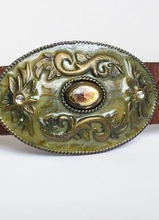 Жіночий ремінь linea pelle, натуральна шкіра. 90 див.