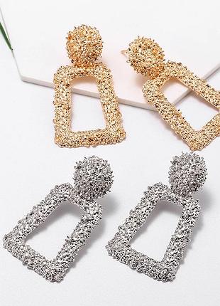 Шикарные серьги ( золото /серебро )