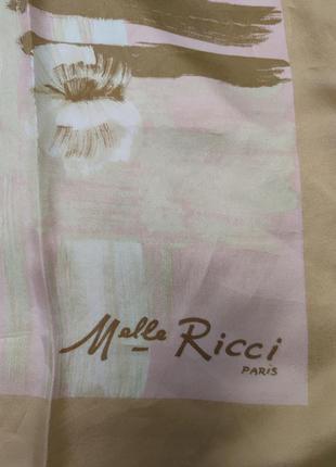 Винтажный шелковый платок nina ricci melle /6993/7 фото