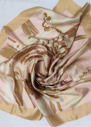 Винтажный шелковый платок nina ricci melle /6993/2 фото