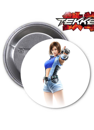 Значок badge game гра tekken залізний кулак