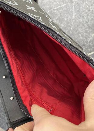 Женская мини сумочка на плечо с цепочкой, сумка клатч экокожа коричневый3 фото