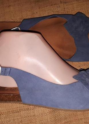 40р-26-26.5 замша на пробке босоножк deerberg