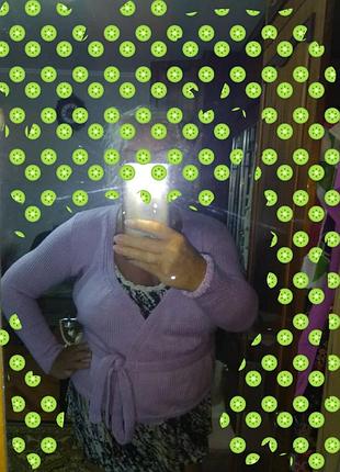 Красива бузкова кофточка. розмір 40-50