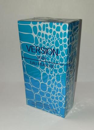 Версія versace fraiche чоловіча туалетна вода 100 мл version man eau fraiche