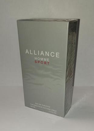 Версія allure homme - alliance homme sport 100 ml туалетная вода для чоловіків