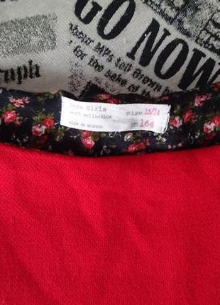 Красное платье zara 2