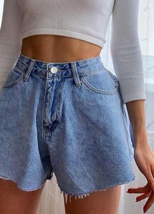 Стильные джинсовые шорты mochy9 фото