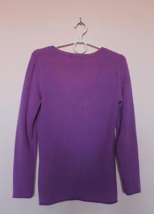 Бузкова кашемірова кофточка, кофта 100 % кашемір, светр, полувер 42-44 р.3 фото